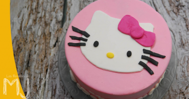 lyserrød hello kitty kage, hurtig kage med hello kitty, udstyr til hello kitty kage,Hello Kitty figur i fondant