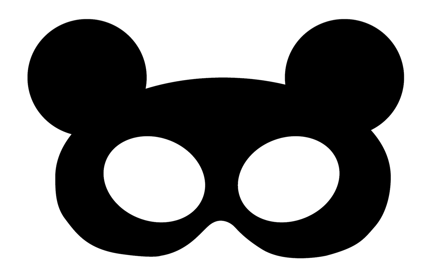 mickey-mouse-print-selv-maske-fødselsdag Alletiders