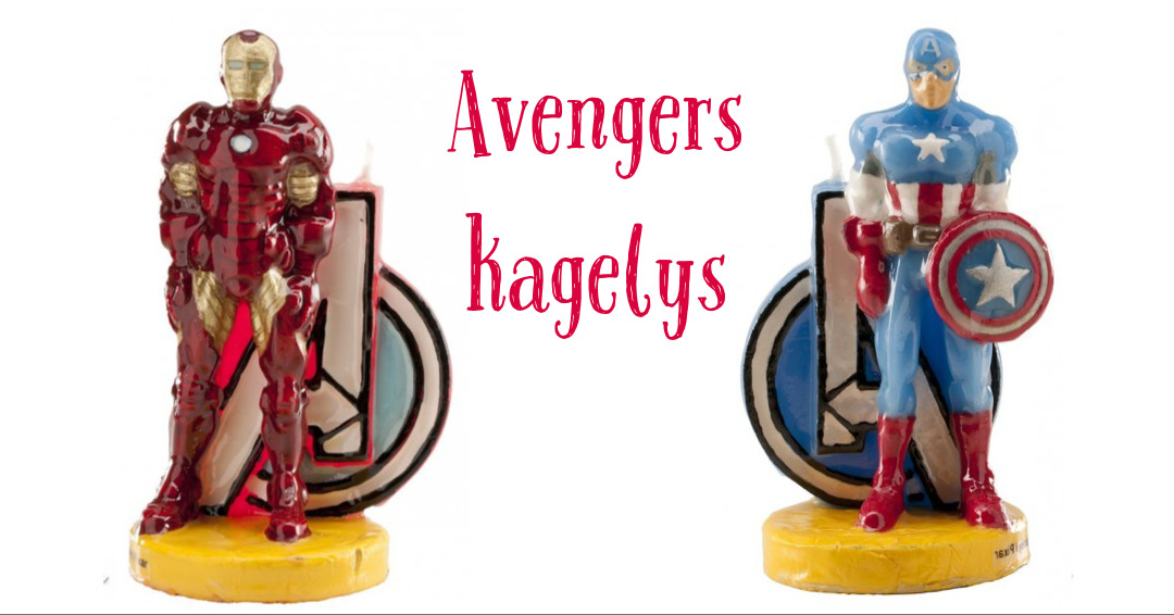 avengers kagelys avengers kagepynt iron man kagelys captain america kagelys